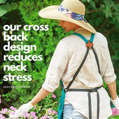 Large Pocket Gardening Fruit Storage Bag Multi - purpose Backpack Apron - Gardening Land