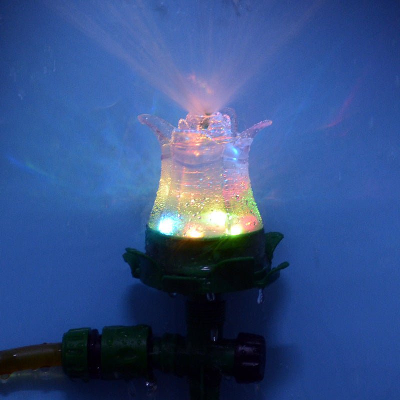 LED Sprinkler Outdoor Garden Lawn Colorful Light - Gardening Land