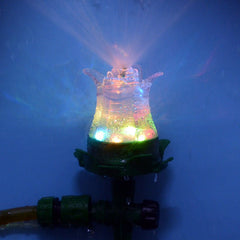 LED Sprinkler Outdoor Garden Lawn Colorful Light - Gardening Land