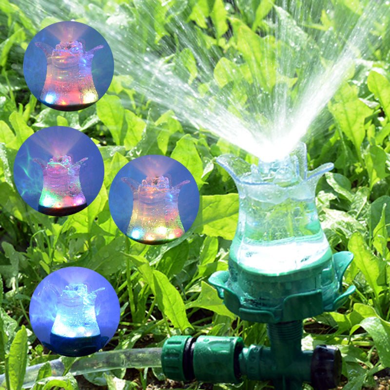 LED Sprinkler Outdoor Garden Lawn Colorful Light - Gardening Land