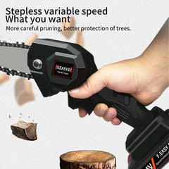 Mini Charging Wireless Handheld Chainsaw Woodworking - Gardening Land