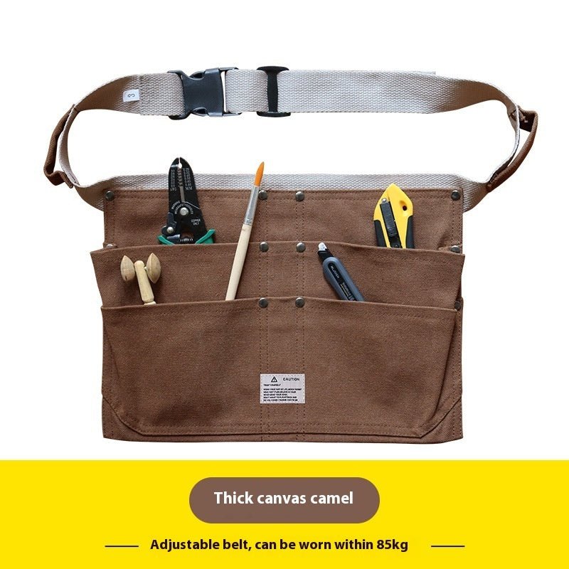 Multi - pocket Kit Apron Female Gardening Practical Carpenter Electrician Mechanic Male Apron - Gardening Land