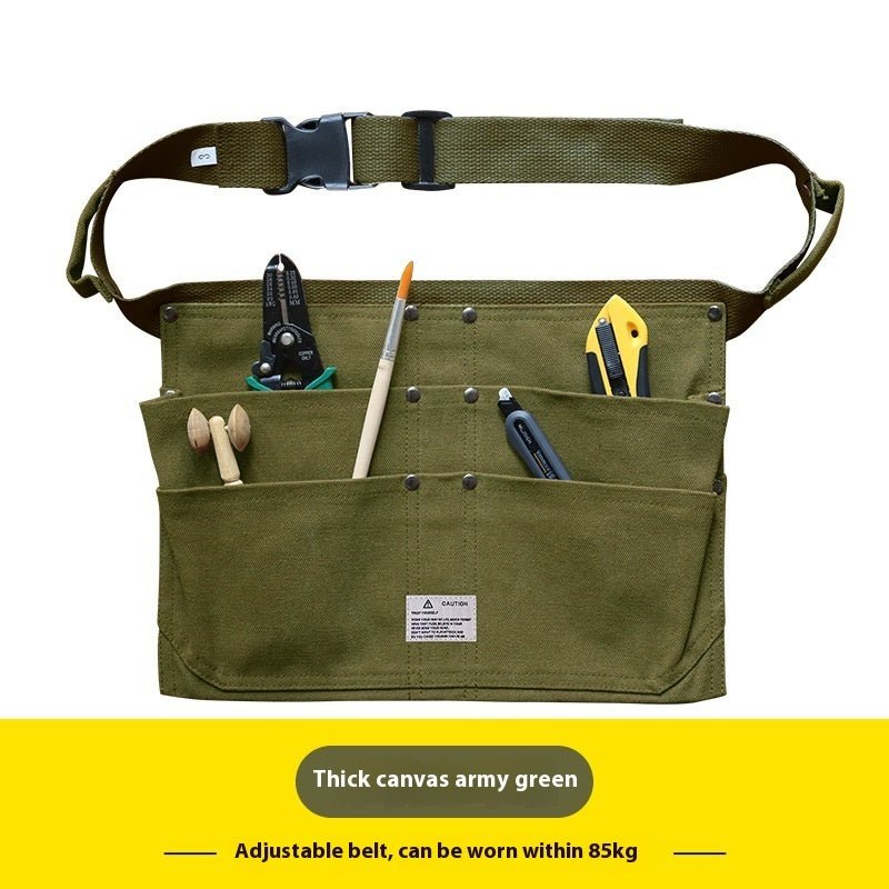 Multi - pocket Kit Apron Female Gardening Practical Carpenter Electrician Mechanic Male Apron - Gardening Land