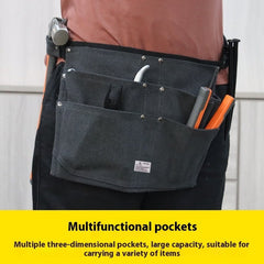 Multi - pocket Kit Apron Female Gardening Practical Carpenter Electrician Mechanic Male Apron - Gardening Land