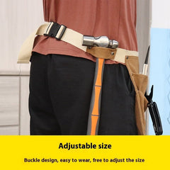 Multi - pocket Kit Apron Female Gardening Practical Carpenter Electrician Mechanic Male Apron - Gardening Land