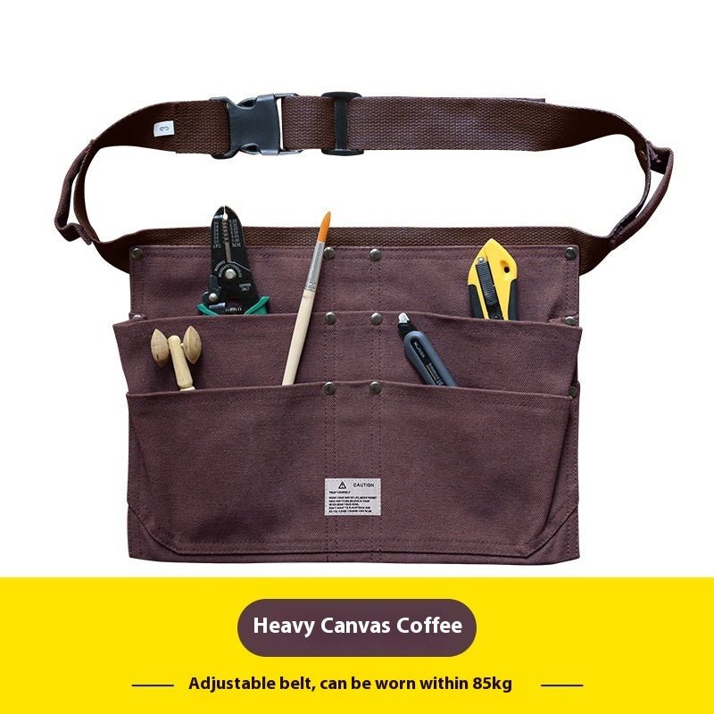 Multi - pocket Kit Apron Female Gardening Practical Carpenter Electrician Mechanic Male Apron - Gardening Land