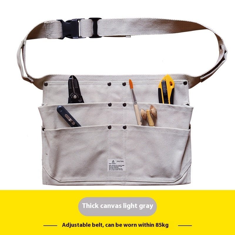Multi - pocket Kit Apron Female Gardening Practical Carpenter Electrician Mechanic Male Apron - Gardening Land