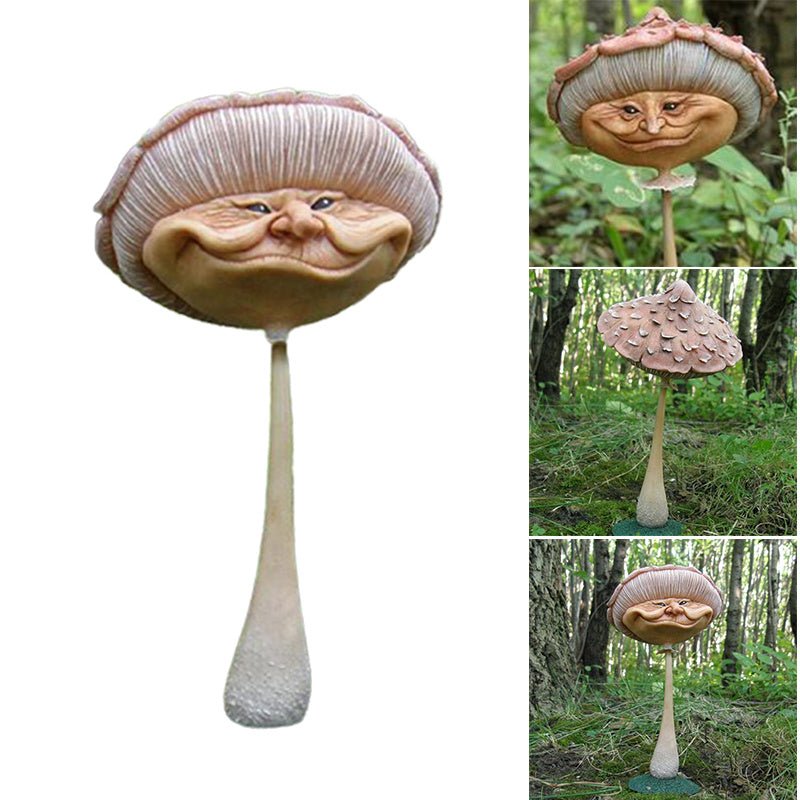 Mushroom Garden Decoration Resin Crafts - Gardening Land