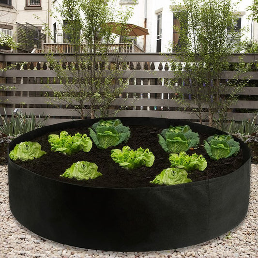 New Fabric Grow Pot Felt Garden Grow Bag Outdoor Vegetable Planter Planting Bags Garden Living Bag Garden Pots Planting Bag - Gardening Land