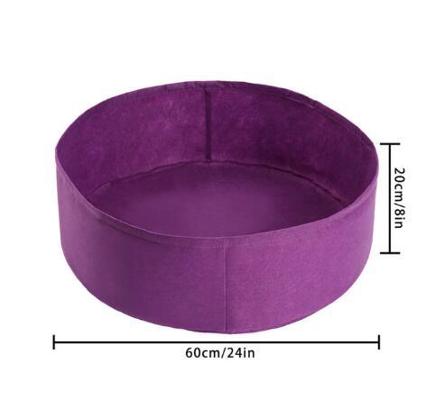 New Fabric Grow Pot Felt Garden Grow Bag Outdoor Vegetable Planter Planting Bags Garden Living Bag Garden Pots Planting Bag - Gardening Land