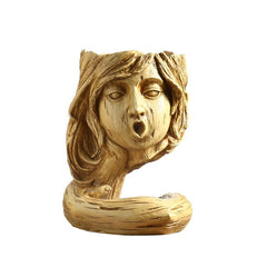 Nordic Fashion Humanoid Flower Pots Leisure Drink Shop Creative Funny Expression Flower Pots - Gardening Land