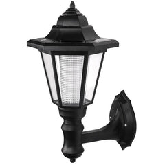 Outdoor solar hexagonal wall light, wall light, garden light - Gardening Land