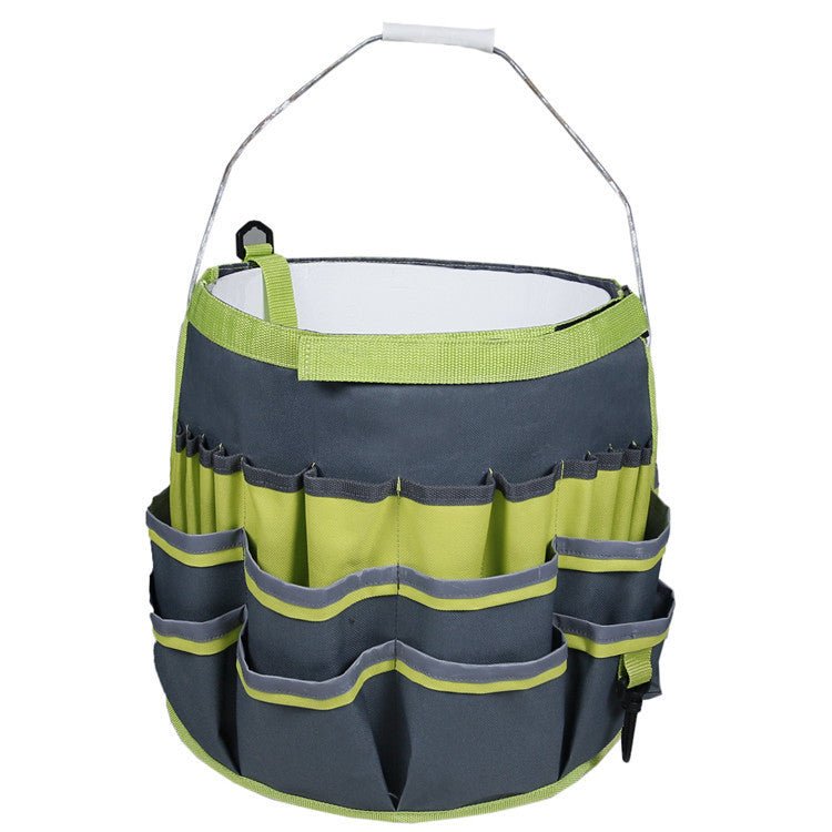 Oxford Cloth Bucket Organizer Storage Bag Garden Hand Tool Kits For Household Tote Pouch Planting Basket - Gardening Land