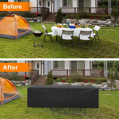 Patio Chair Table Cover Dust Proof Sofa Set Storage Bag Outdoor Garden Furniture Protector Waterproof Dustproof Organizer - Gardening Land