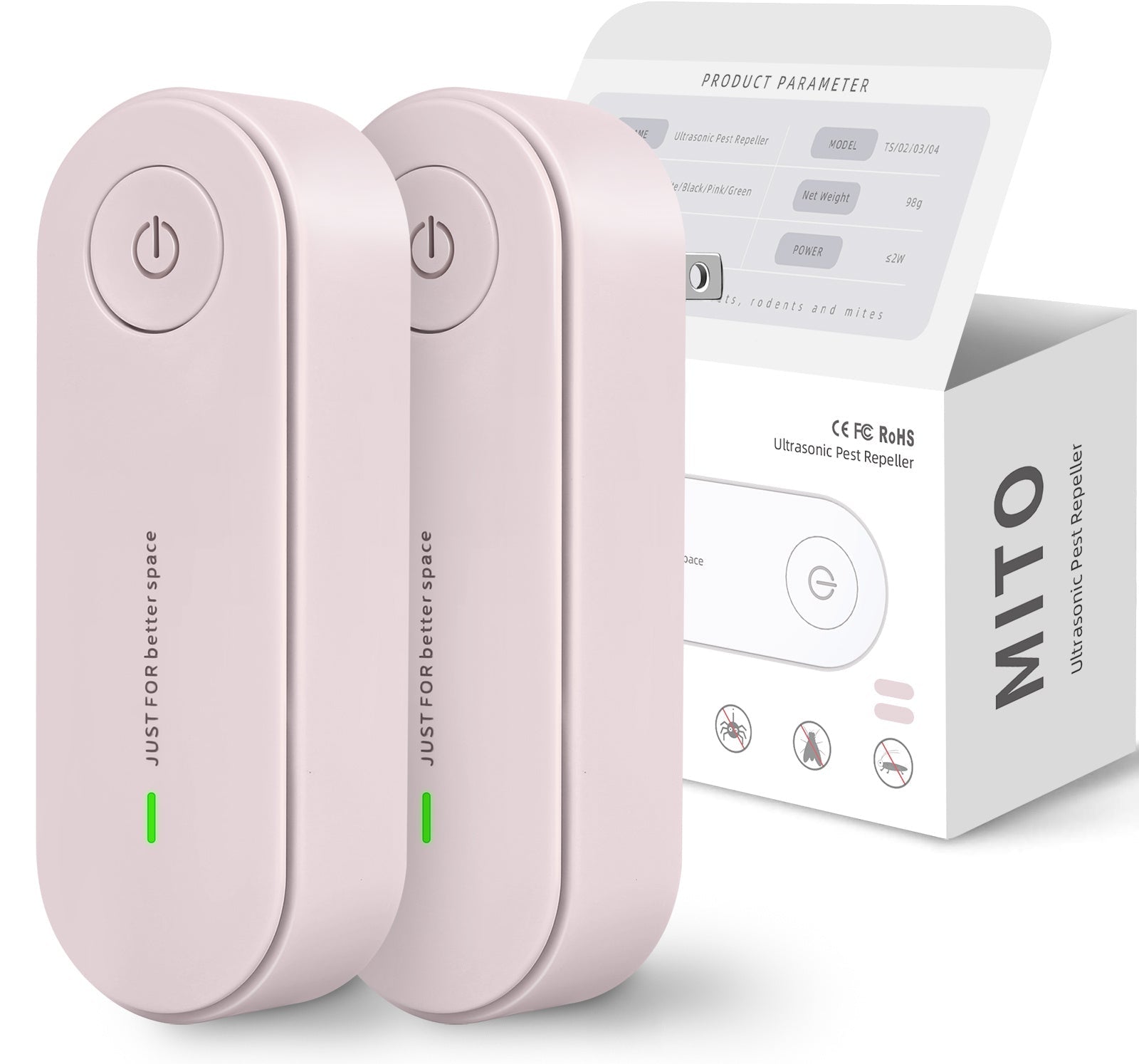 Pest Repeller Multifunctional Mite Remover Electronic Indoor Pest Control Repellent Anti Mosquitoes Smart - Gardening Land