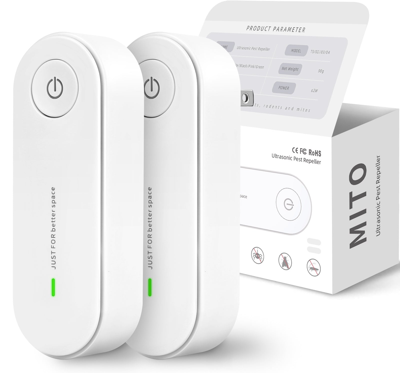 Pest Repeller Multifunctional Mite Remover Electronic Indoor Pest Control Repellent Anti Mosquitoes Smart - Gardening Land