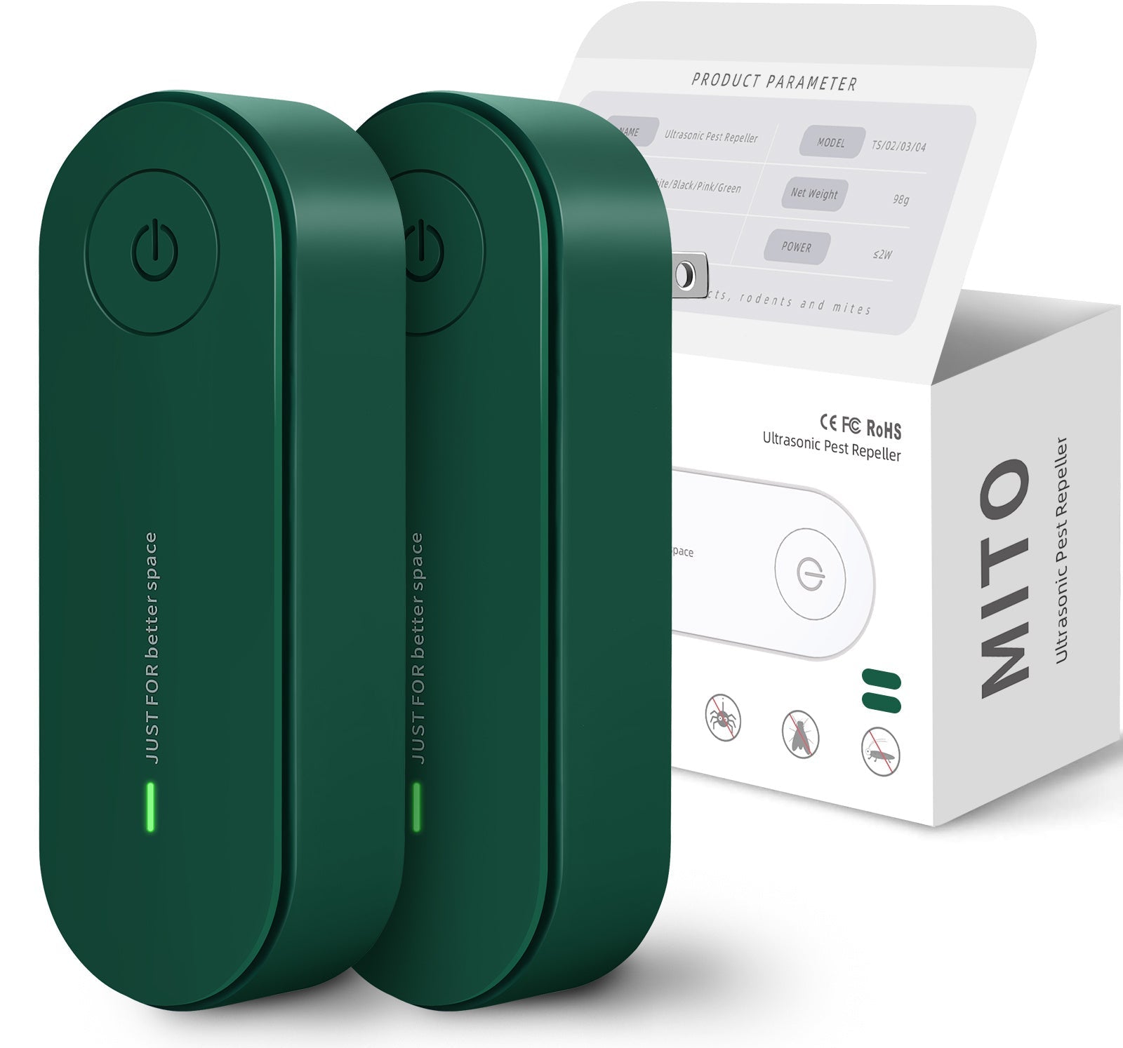 Pest Repeller Multifunctional Mite Remover Electronic Indoor Pest Control Repellent Anti Mosquitoes Smart - Gardening Land