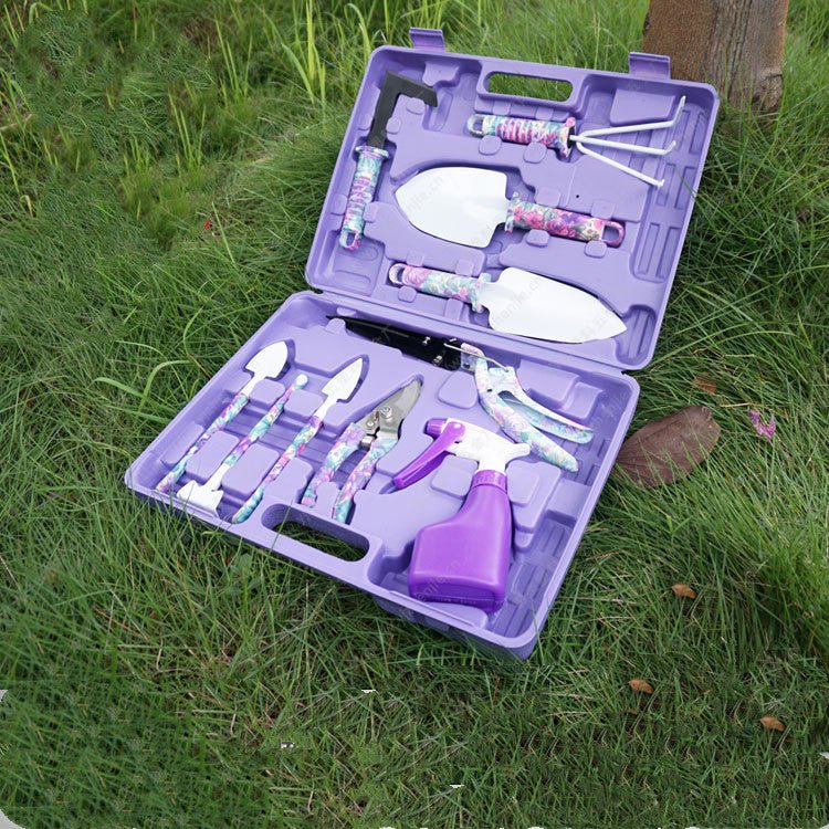 Printed 10 - Piece Set Of Affordable Garden Tools Set - Gardening Land