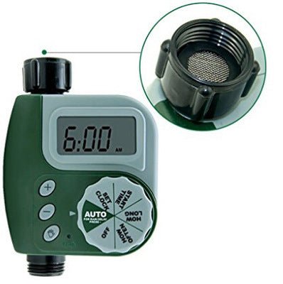 Programmable Digital Hose Faucet Timer Battery Operated Automatic Watering Sprinkler System Irrigation Controller - Gardening Land