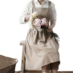 Pure Cotton Art Flower Arranger Working Gardening Apron - Gardening Land