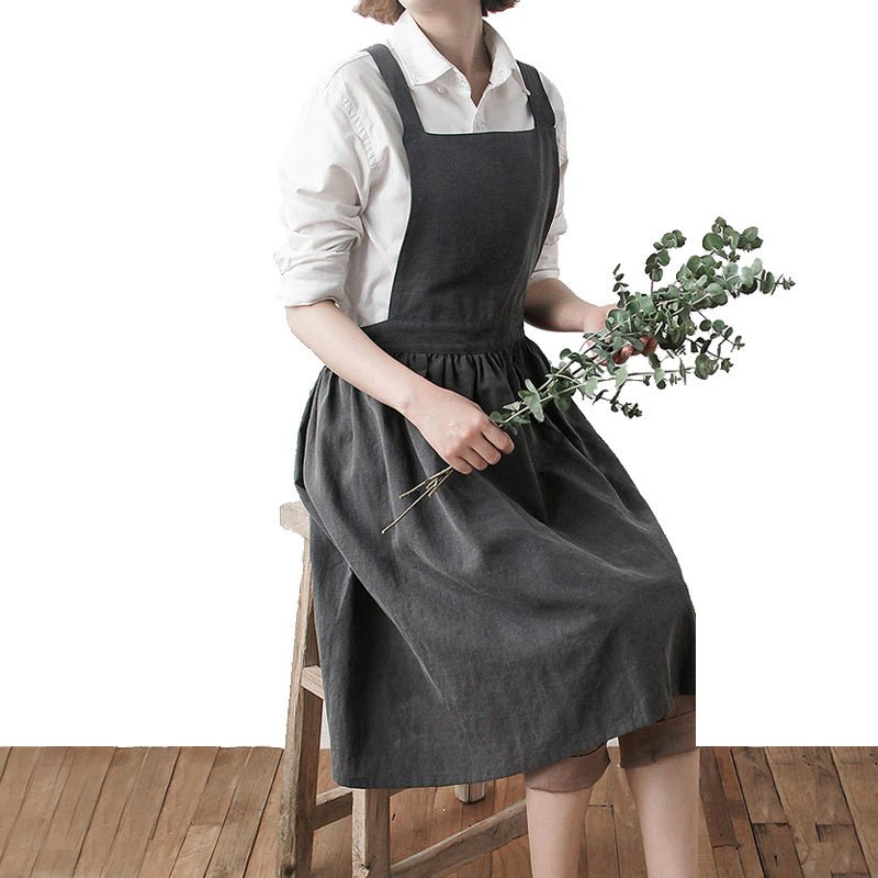 Pure Cotton Art Flower Arranger Working Gardening Apron - Gardening Land