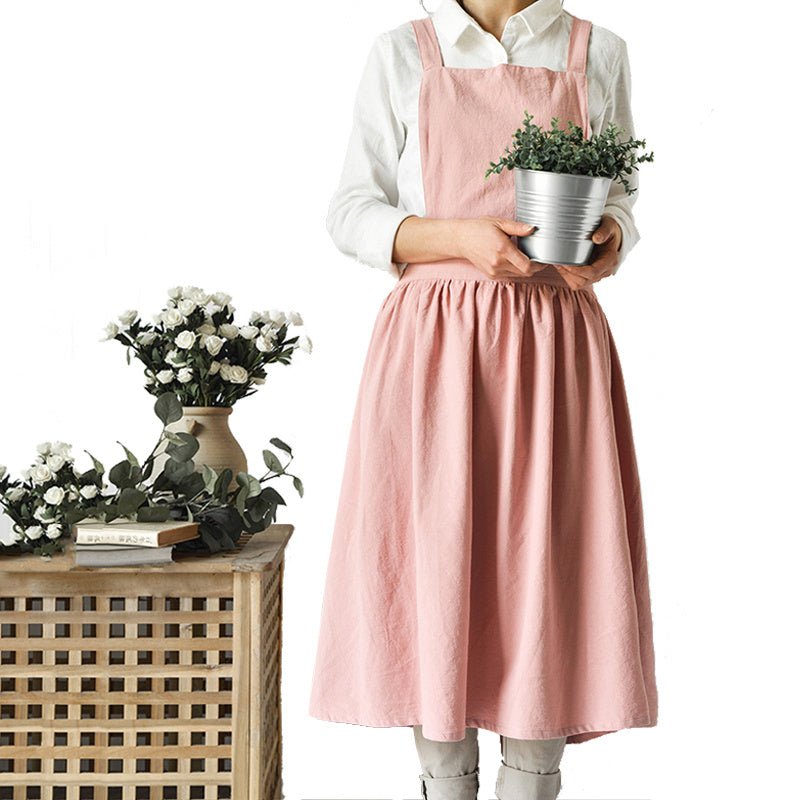 Pure Cotton Art Flower Arranger Working Gardening Apron - Gardening Land