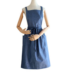 Pure Cotton Art Flower Arranger Working Gardening Apron - Gardening Land