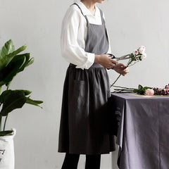 Pure Cotton Art Flower Arranger Working Gardening Apron - Gardening Land