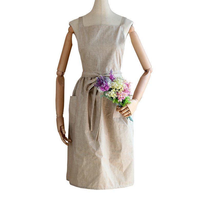 Pure Cotton Art Flower Arranger Working Gardening Apron - Gardening Land