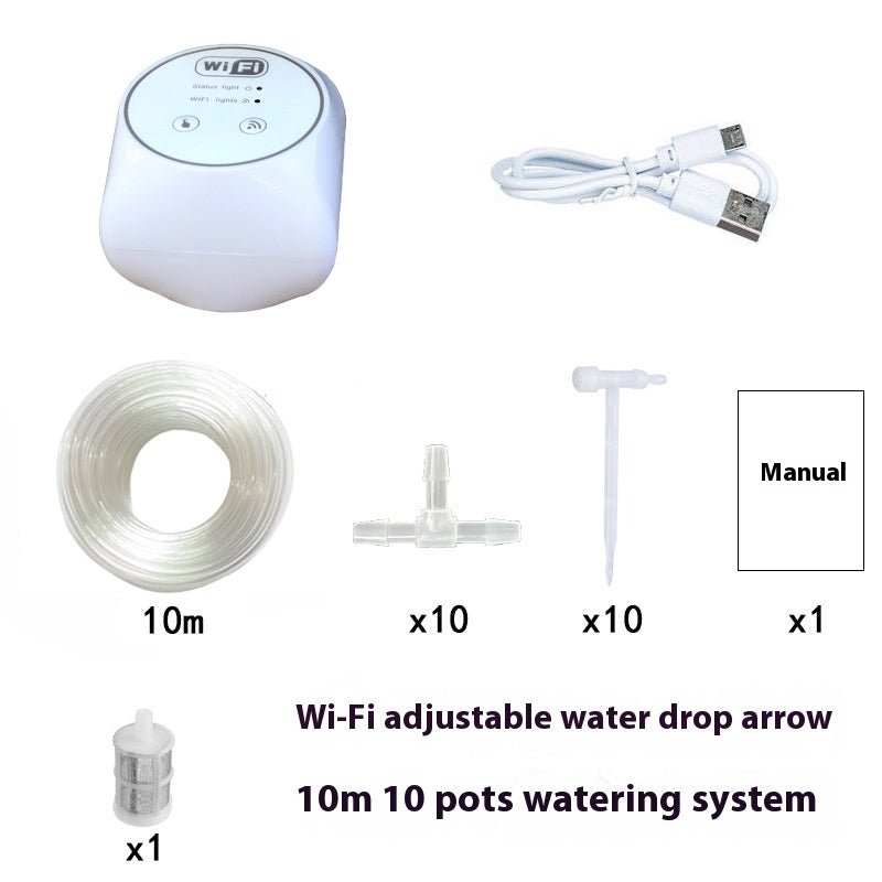 Remote WIFI Automatic Watering Device Drip Irrigation System Intelligent Spray - Gardening Land