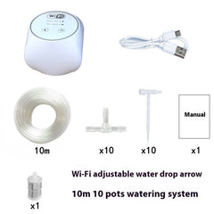 Remote WIFI Automatic Watering Device Drip Irrigation System Intelligent Spray - Gardening Land