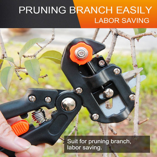 Seedling Grafting Pliers Garden Orchard Tree Scissors Grafting Pruner Gift 2 Blade Fruit Tree Pruning Chopper Gardening Tools - Gardening Land