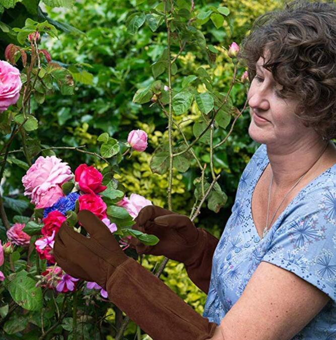 Sheepskin Long Gloves Welding Tool Gloves - Gardening Land