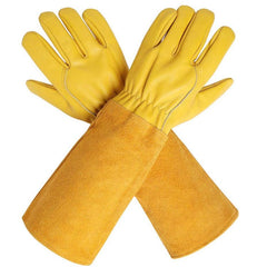Sheepskin Long Gloves Welding Tool Gloves - Gardening Land