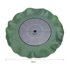 Solar Fountain Outdoor Garden Miniature Lotus Leaf Fountain - Gardening Land