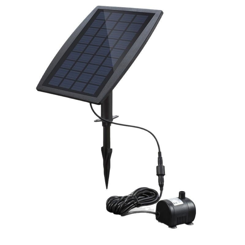 Solar Fountain Oxygen Rockery Water Garden Bird Bathtub Floating Fountain - Gardening Land