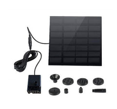 Solar Fountain Water Outdoor Garden Circular Floating Water Landscape - Gardening Land