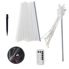 Solar Garden Light Courtyard Meteor Marquee - Gardening Land