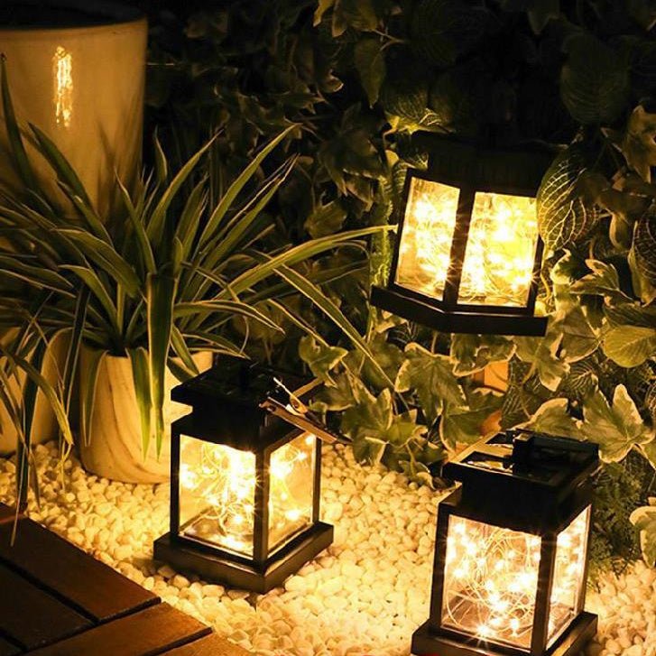 Solar Home Garden Light Outdoor Waterproof Hanging Light - Gardening Land