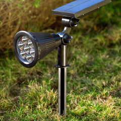 Solar Lawn Light LED Outdoor Waterproof Wall Light RGB Garden Light - Gardening Land