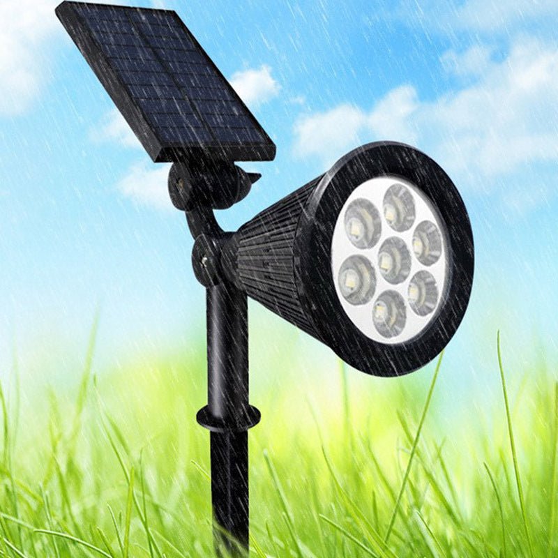 Solar Lawn Light LED Outdoor Waterproof Wall Light RGB Garden Light - Gardening Land