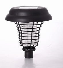 Solar Led Rechargeable Anti - Mosquito Lamp Electronic Fly Bug Zapper Insect Pest Uv Trap Outdoor Garden Lawn Lamp - Gardening Land