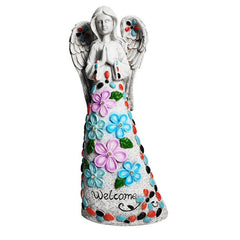 Solar Light Sculpture Garden Garden Wings Decoration - Gardening Land