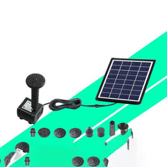 Solar Small Garden Mini Flower Fountain Poolroom - Gardening Land