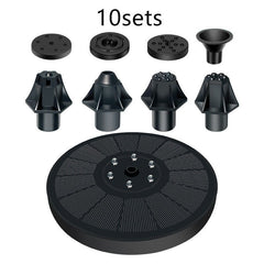 Solar Water Mercury Garden Miniature Floating Fountain - Gardening Land