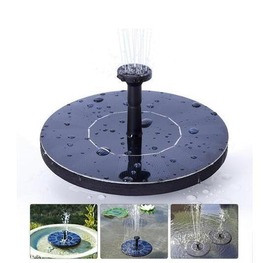 Solar Water Mercury Garden Miniature Floating Fountain - Gardening Land