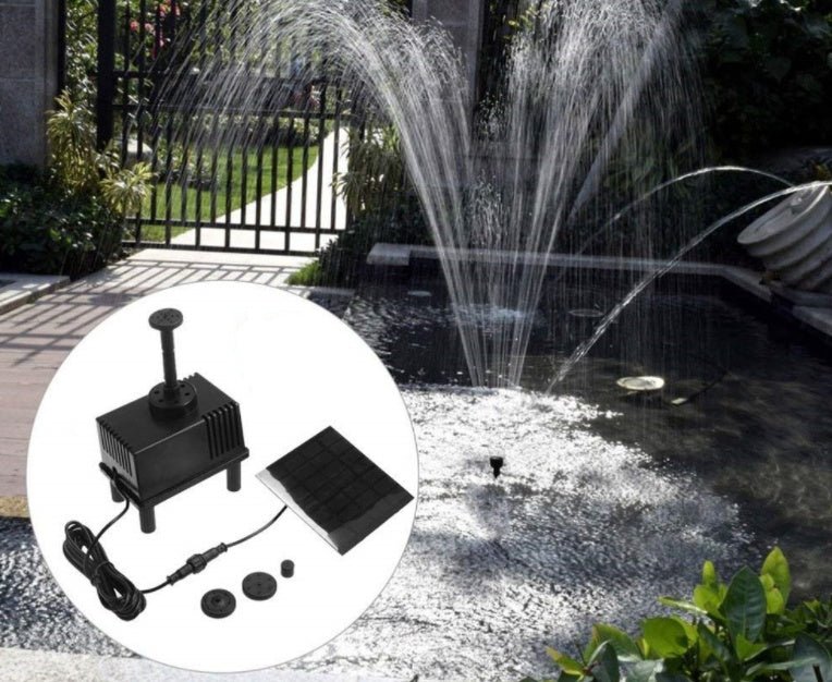 Solar Water Pump Solar Fountain Garden Pool Fountain - Gardening Land