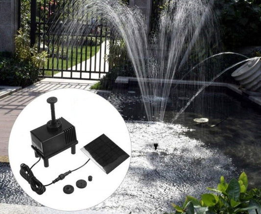 Solar Water Pump Solar Fountain Garden Pool Fountain - Gardening Land
