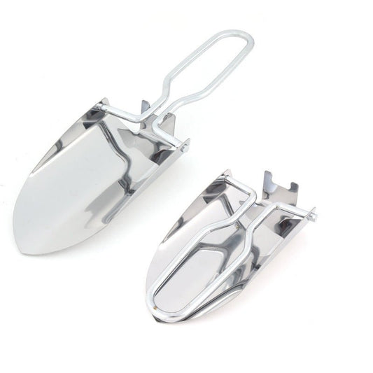 Stainless Steel Garden Outdoor Flower Planting Potted Soil Small Shovel - Gardening Land