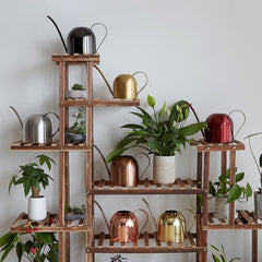 Stainless Steel Watering Can Watering Can Long Mouth Garden Watering Can - Gardening Land